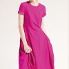 High Tech At Length Dress Fuchsia