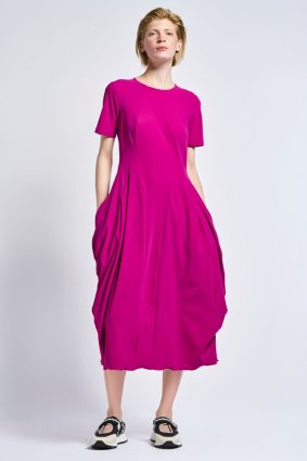 High Tech At Length Dress Fuchsia