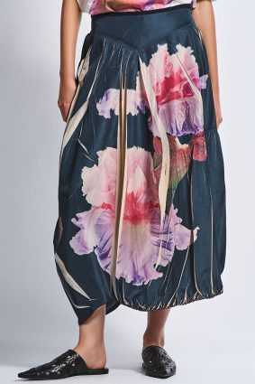 High Tech Celebrate Midi Skirt Floral Print