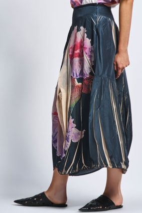 High Tech Celebrate Midi Skirt Floral Print
