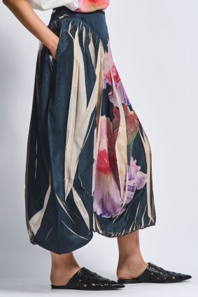 High Tech Celebrate Midi Skirt Floral Print