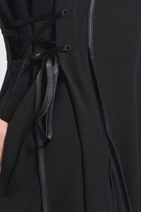 High Tech Good Fortune Midi Dress Black