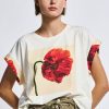 High Use Kinder T-Shirt White Flower Print