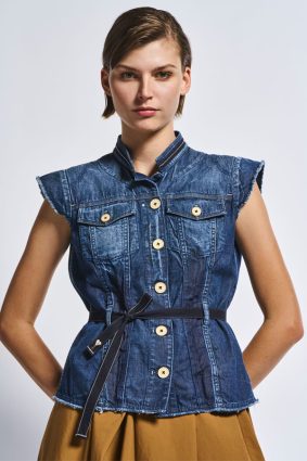 High Use Raise Up Shirt Denim