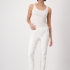 Monari Pants Basic Jeggings Off White