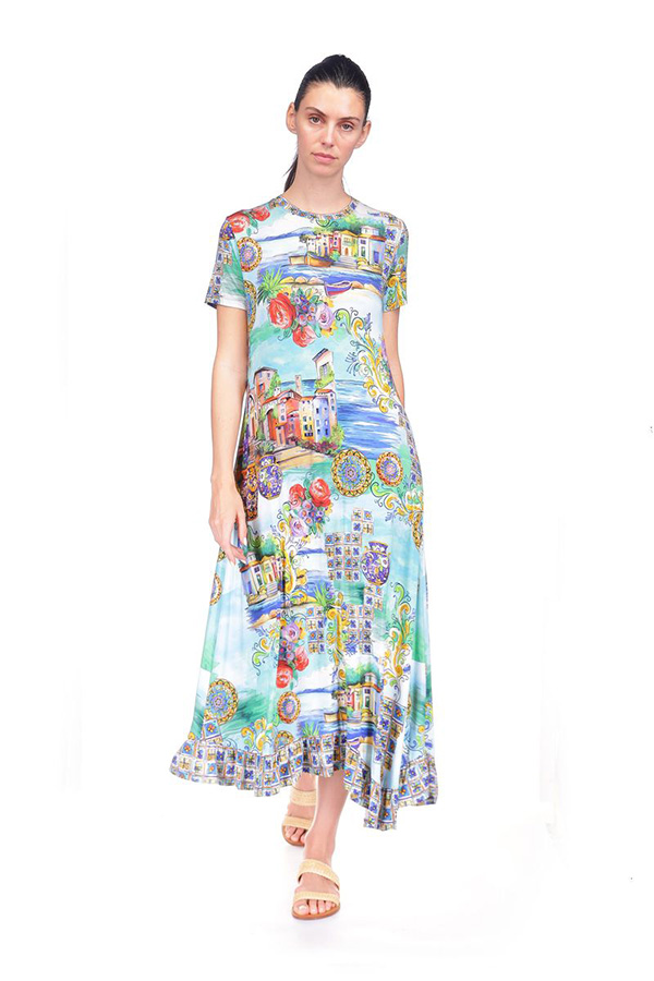 Johnny Was The Janie Favorite Assymetric Hem SS Christy