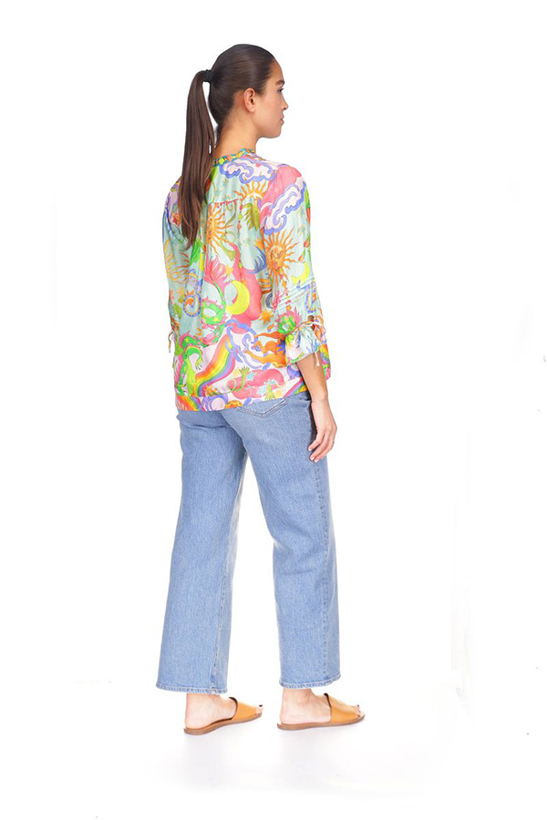 Johnny Was Vacanza Blouse Kayla