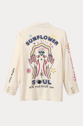 Me369 Freya Printed Jacket Enlightenment