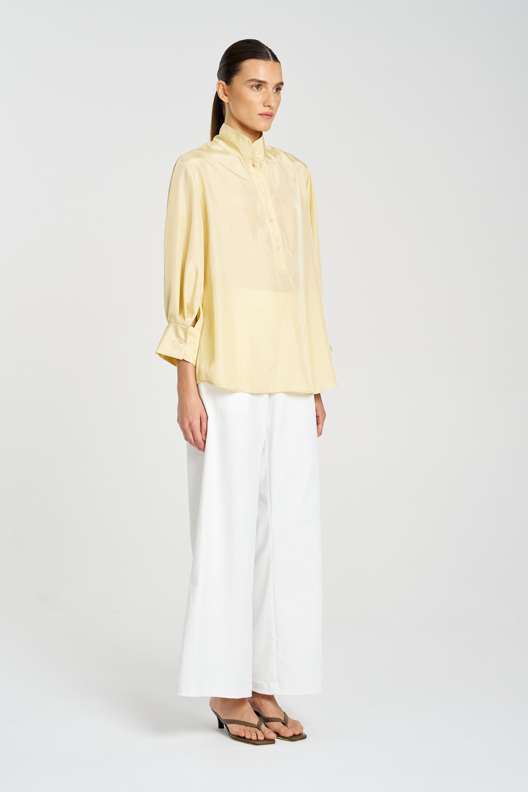 Mela Purdie Resort Shirt Champagne