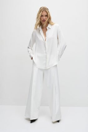 Mela Purdie Soft Shirt Ivory