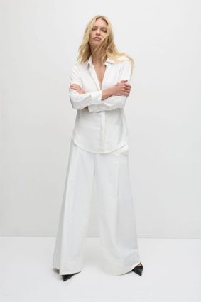 Mela Purdie Soft Shirt Ivory