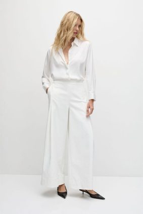 Mela Purdie Soft Shirt Ivory