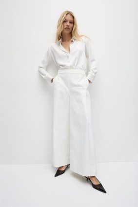 Mela Purdie Soft Shirt Ivory