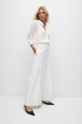 Mela Purdie Soft Shirt Ivory