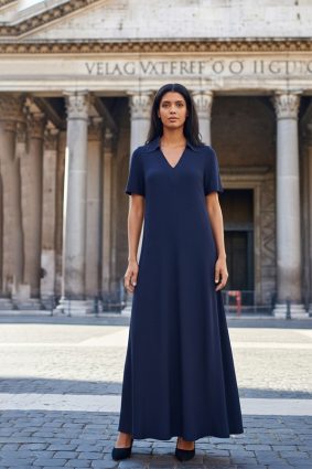 Raffaello Rossi Josephina Dress Mini Square Navy