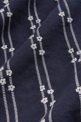 White Stuff Rae Organic Cotton Top Navy Multi