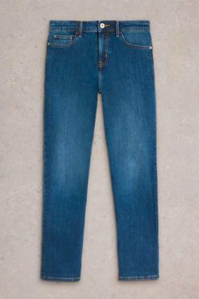 White Stuff Taylor Straight Jean Mid Denim