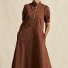 Zoe Kratzmann Fortitude Dress Chocolate