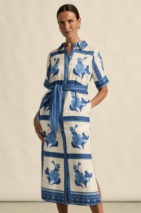 Zoe Kratzmann Roam Dress Azure Collage