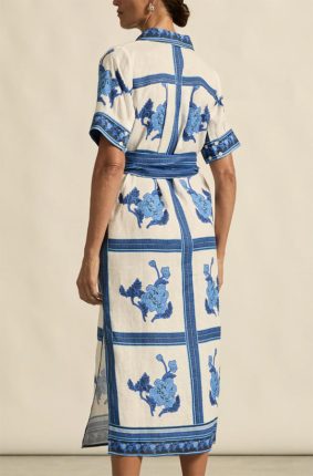 Zoe Kratzmann Roam Dress Azure Collage