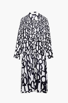 Desigual Dress Crudo Print