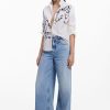 Desigual Shirt Blanco Pattern