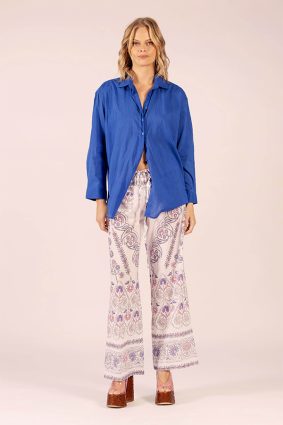 Lola Texas Shirt PL-Cobalt