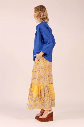 Lola Texas Shirt PL-Cobalt