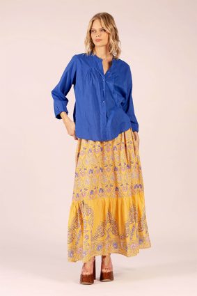 Lola Texas Shirt PL-Cobalt