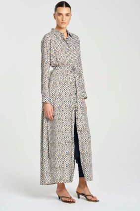 Mela Purdie Tie Shirt Dress Pendant