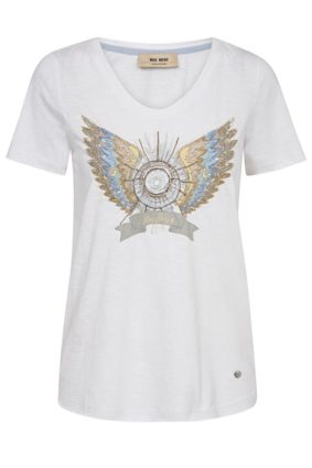 Mos Mosh Gethi Deco Tee White