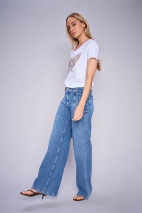 Mos Mosh Gethi Deco Tee White