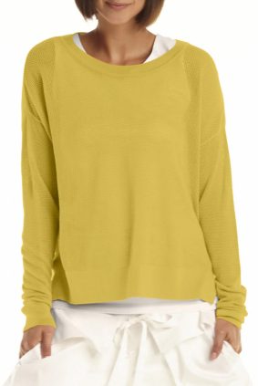 Planet Mini Seed Stitch Knit Chartreuse