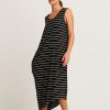 Planet Striped Waterfall Dress Original