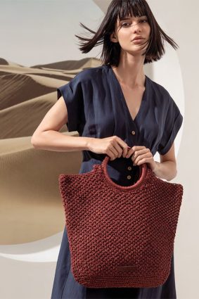 Surkanan Long Midi Shirt Dress Navy Blue