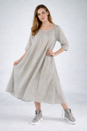 Black Label Dress Grey Cloud