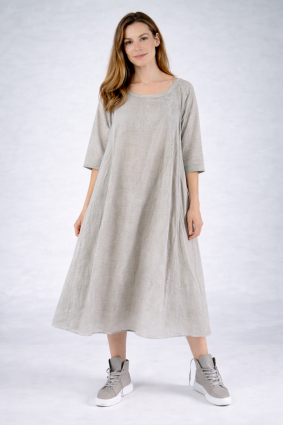 Black Label Dress Grey Cloud