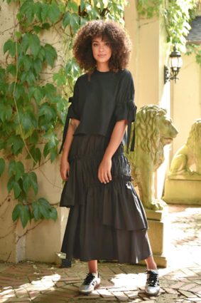 Coop Skirt By Quickly Skirt Black
