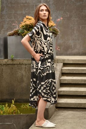 Cooper Here & Now Dress Black_Stone