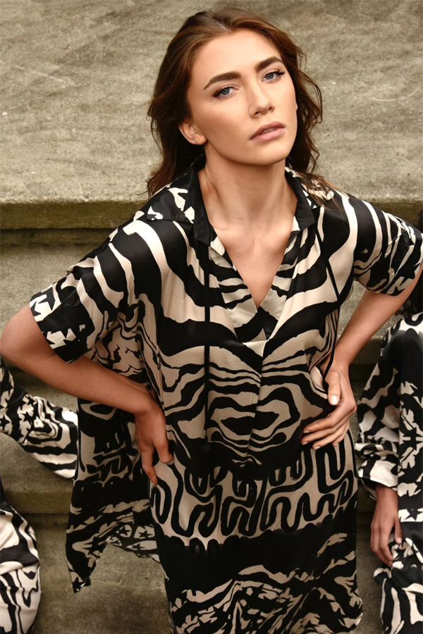 Cooper Here & Now Dress Black_Stone