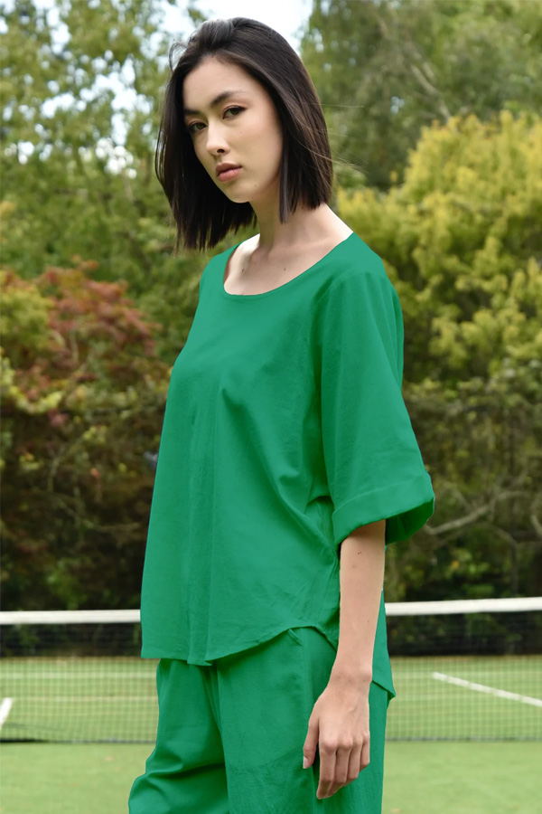 Curate Find Your Bliss Top Green