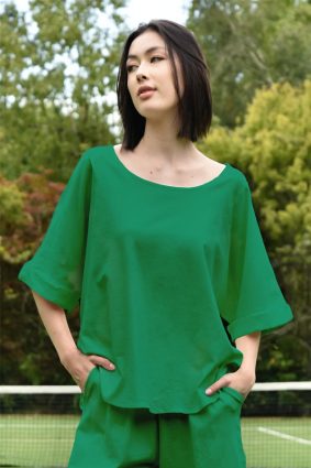 Curate Find Your Bliss Top Green