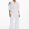 Desigual Blouse Blanco White