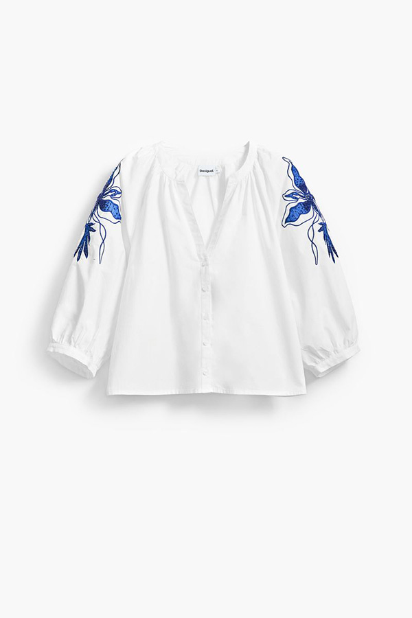 Desigual Blouse Blanco White