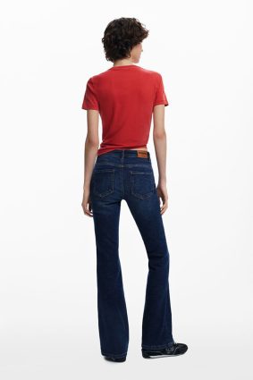 Desigual Denim Trouser Medium Wash