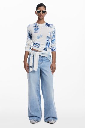 Desigual Pullover Navy