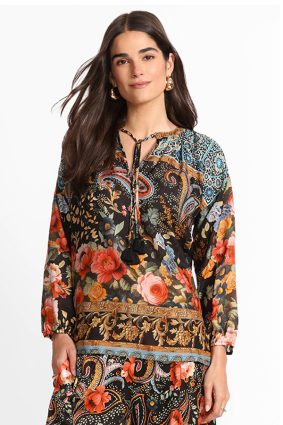 Johnny Was Margot Blouse Leto