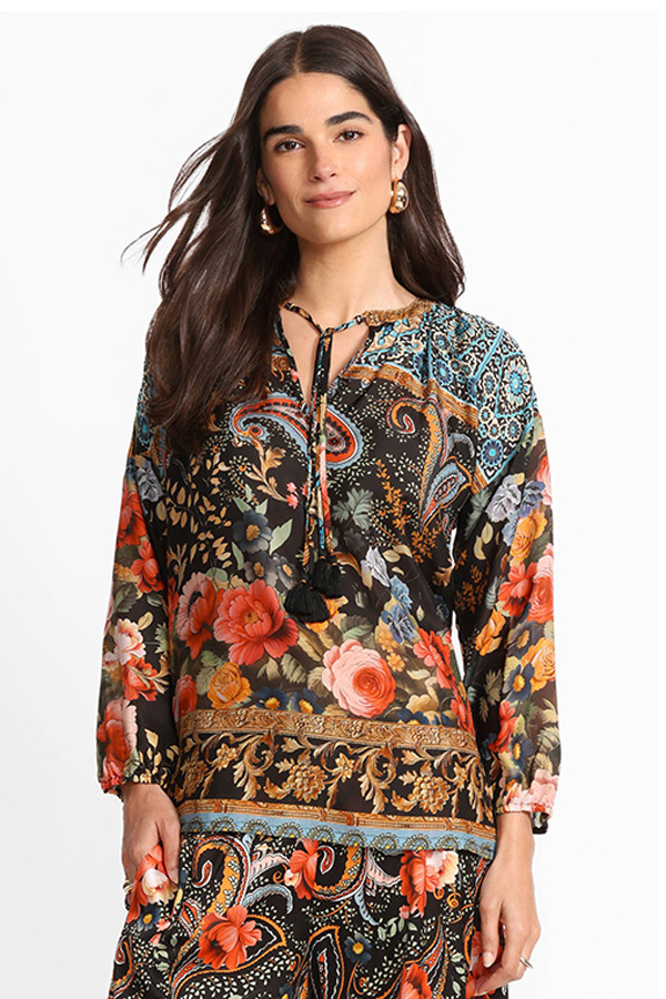 Johnny Was Margot Blouse Leto