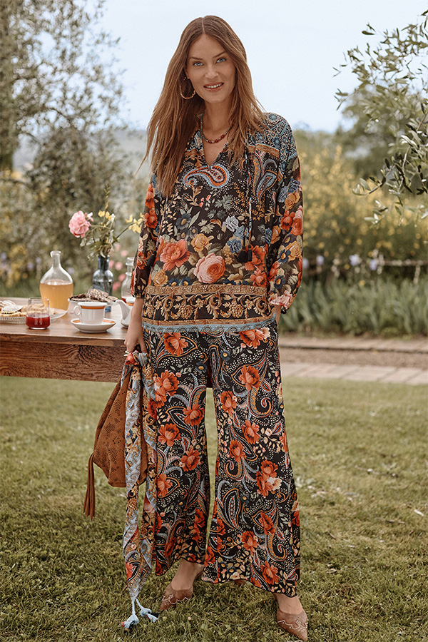 Johnny Was Margot Blouse Leto