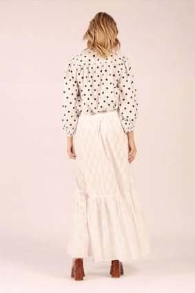 Lola Jane LX Shirt Polka-Navy